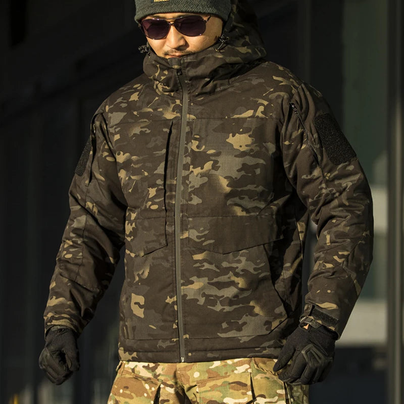 Green Camo Parka