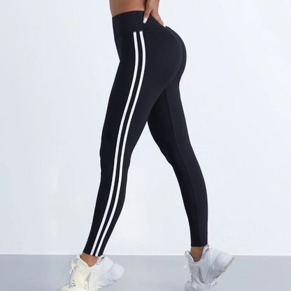 Striped Yoga Pants